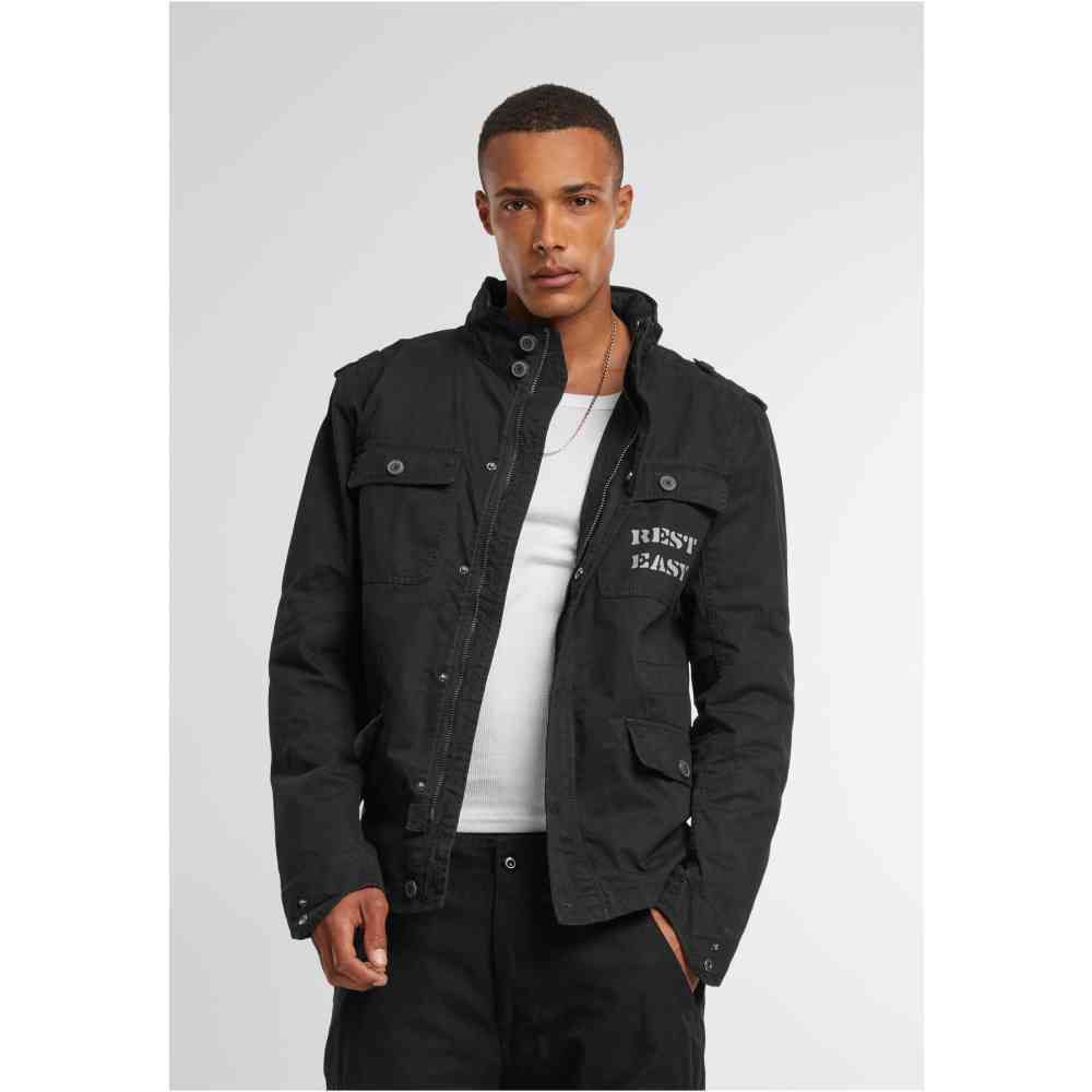 Mister Tee - See You Soon Britannia Jacket - Zwart